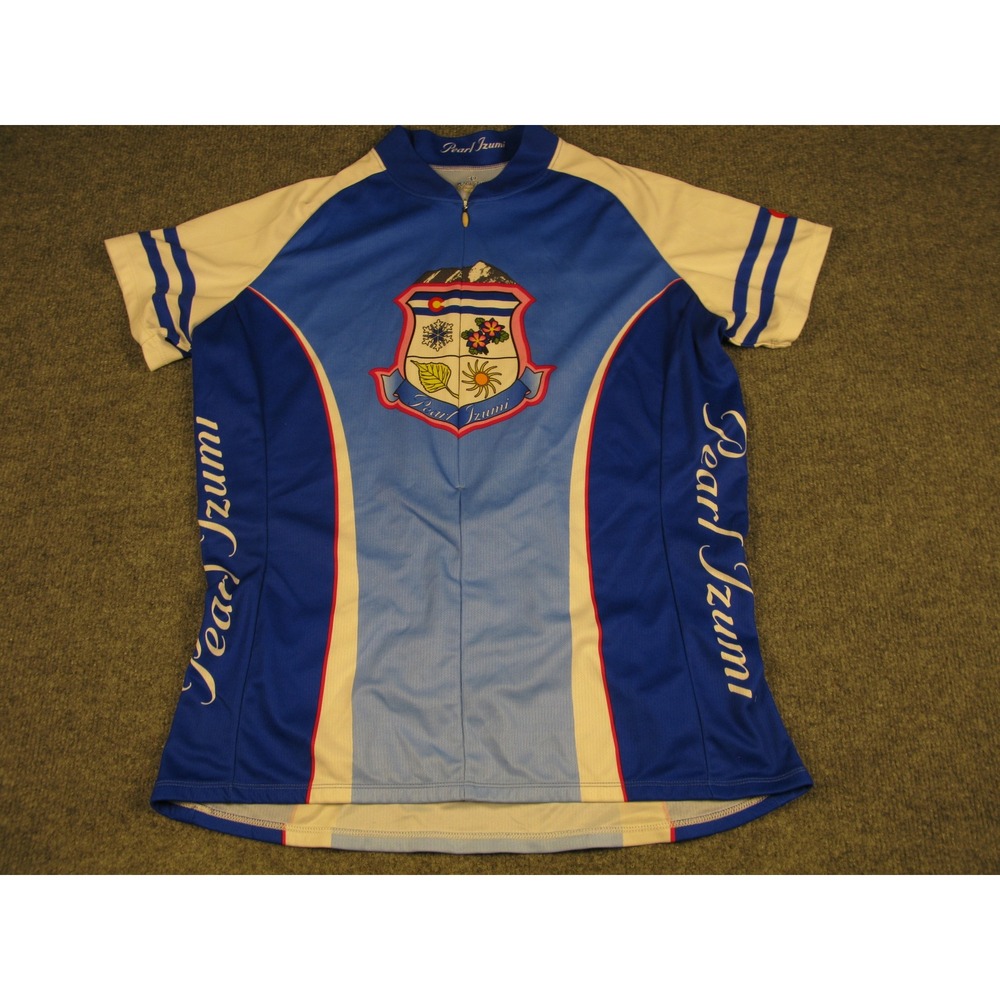 Pearl Izumi Men XL Colorado Cycling Jersey Ride Colorful Colorado Select #2198